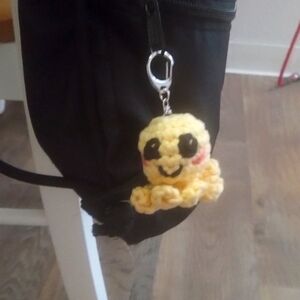 🐙 Octopus Keychain. Handmade Crochet Amigurumi.🧶